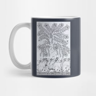 Tree of life Phad painting by Gopal joshi Mug